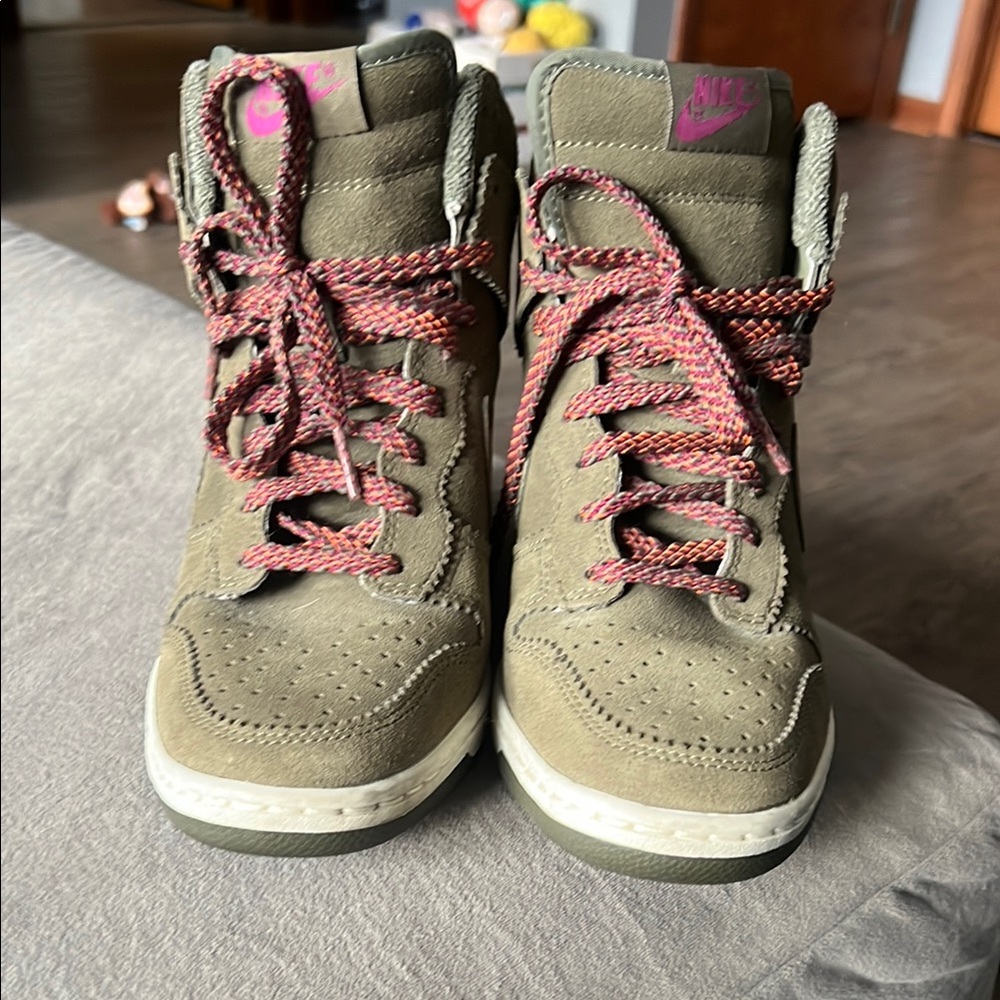 Nike Women's Olive High-Top Sneakers